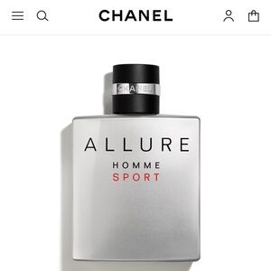 Men’s CHANEL Allure Homme Sport cologne
